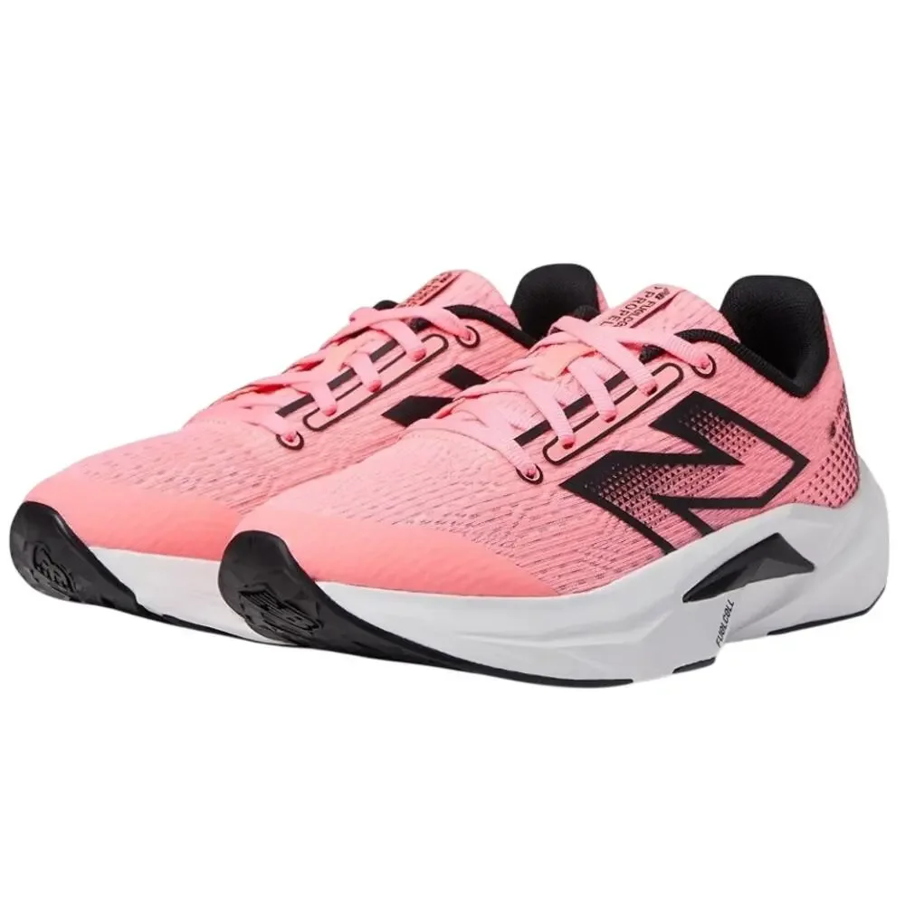 New Balance Girls FuelCell Propel V5 Athletic Shoes Size 5.5 WIDE Pink NWOB